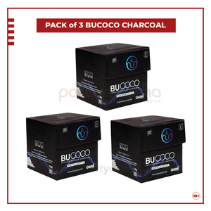 BuCoco Platinium Edition Coconut Charcoal Cube 3Kg